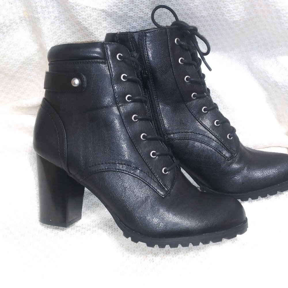 Style & Co black boots Macy's  Sz 9.5